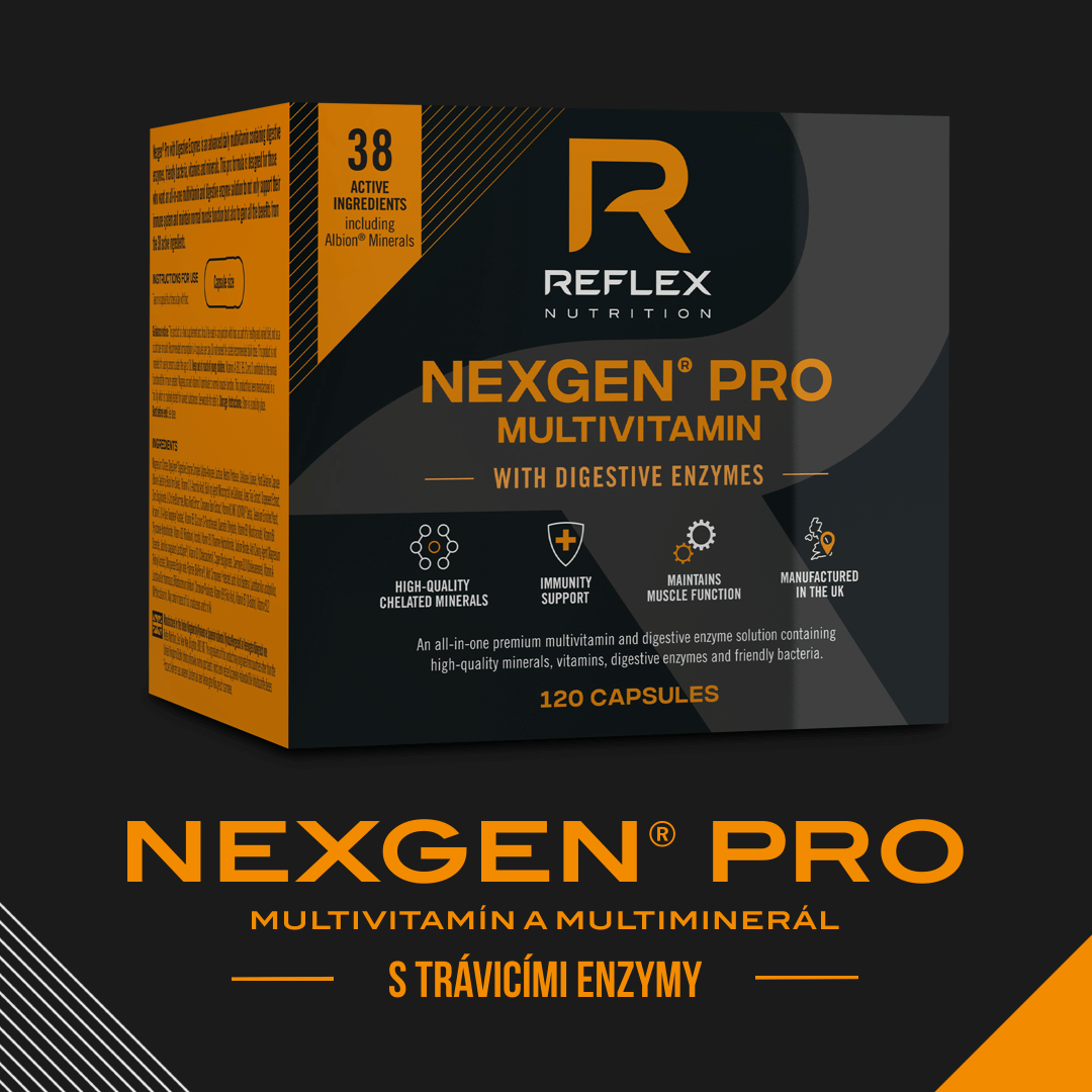 Nexgen® PRO s bioaktivními enzymy – restart pro vitalitu a zdraví